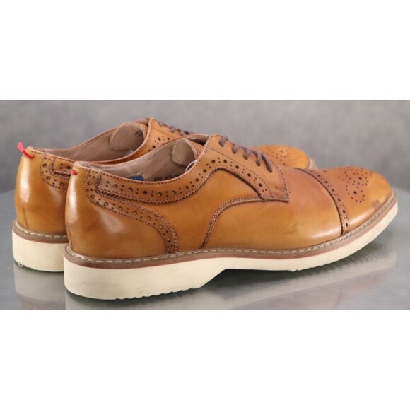 Florsheim Union Men\'s Cap Toe Oxfords Dress Shoes Size 10.5 D Leather Brown main image 10